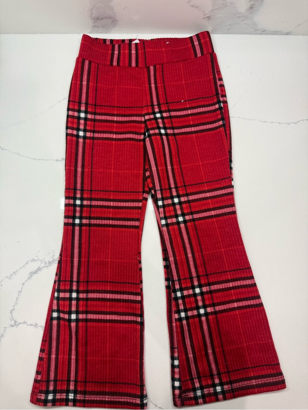 Garanimals Red Plaid Flared Pants for Kids
